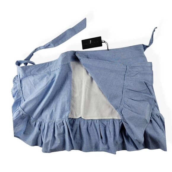 Gibson look  wrap Ruffled Mini Skirt Small - Picture 3 of 3
